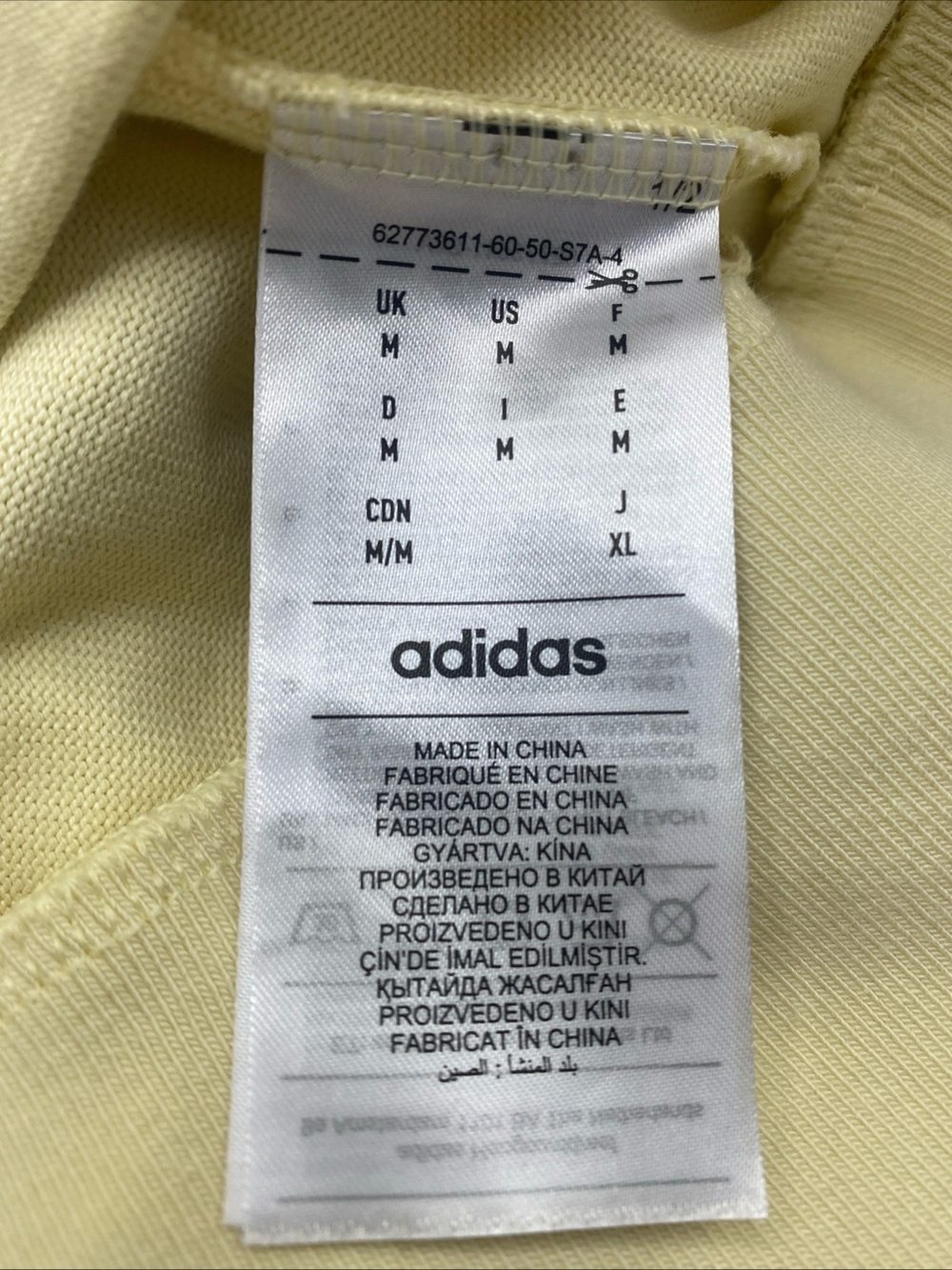 Adidas X Fear Of God Athletics Men Heavy Pullover Shirt Crewneck Oversized Med - Picture 4 of 7